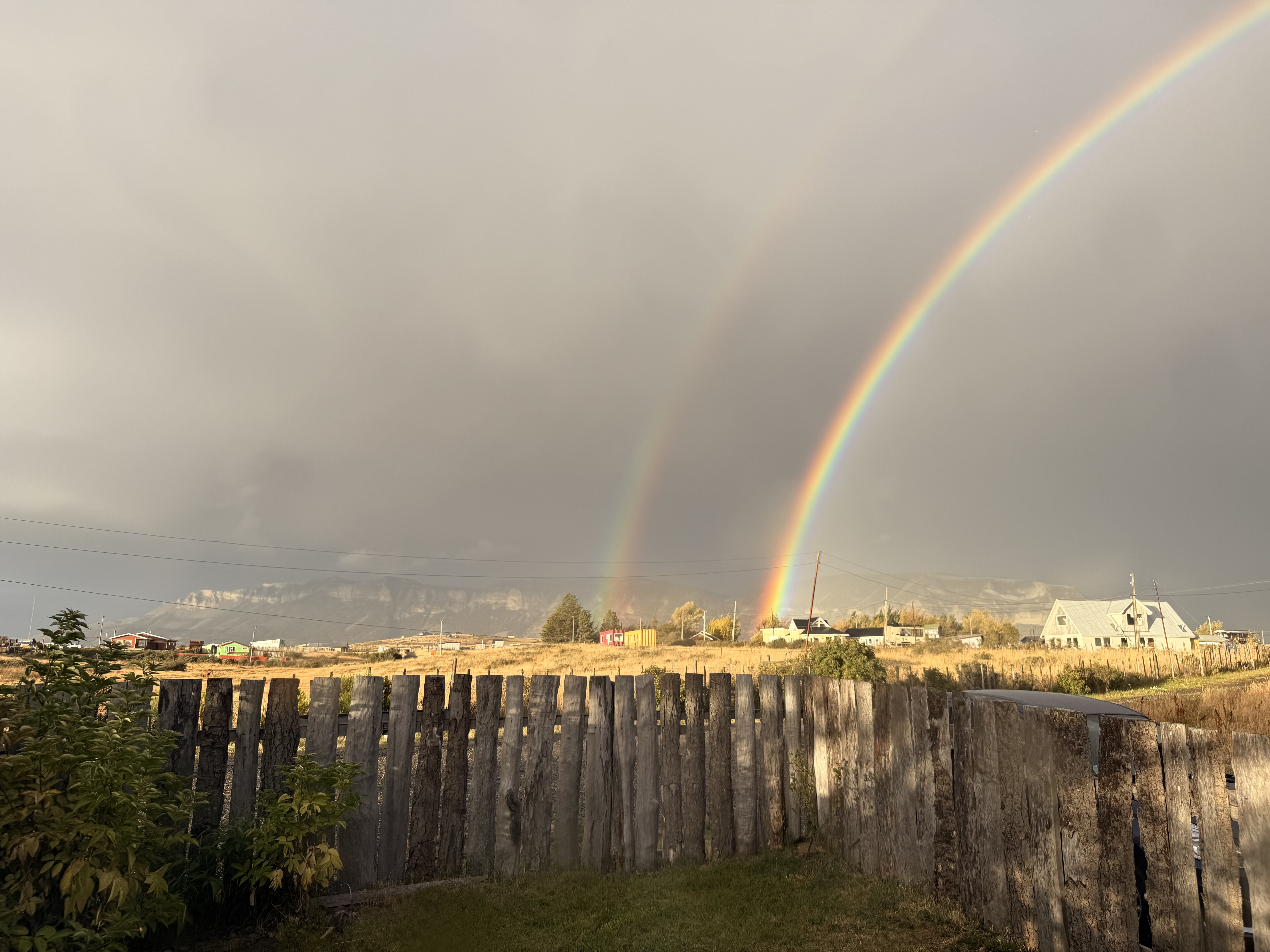 Doppelter Regenbogen