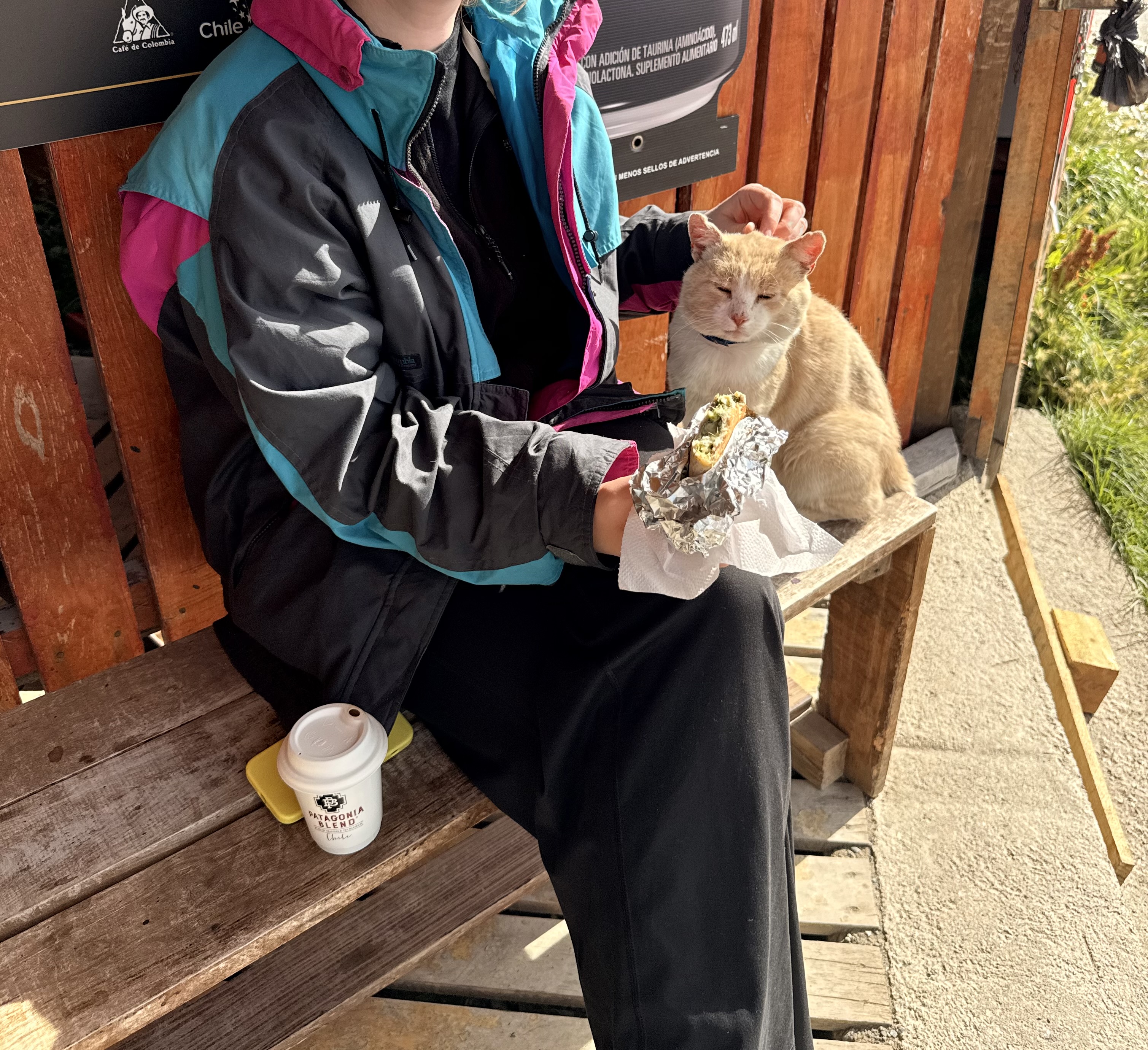 Ziemlich staubig dieser Raststellen-Mitarbeiter