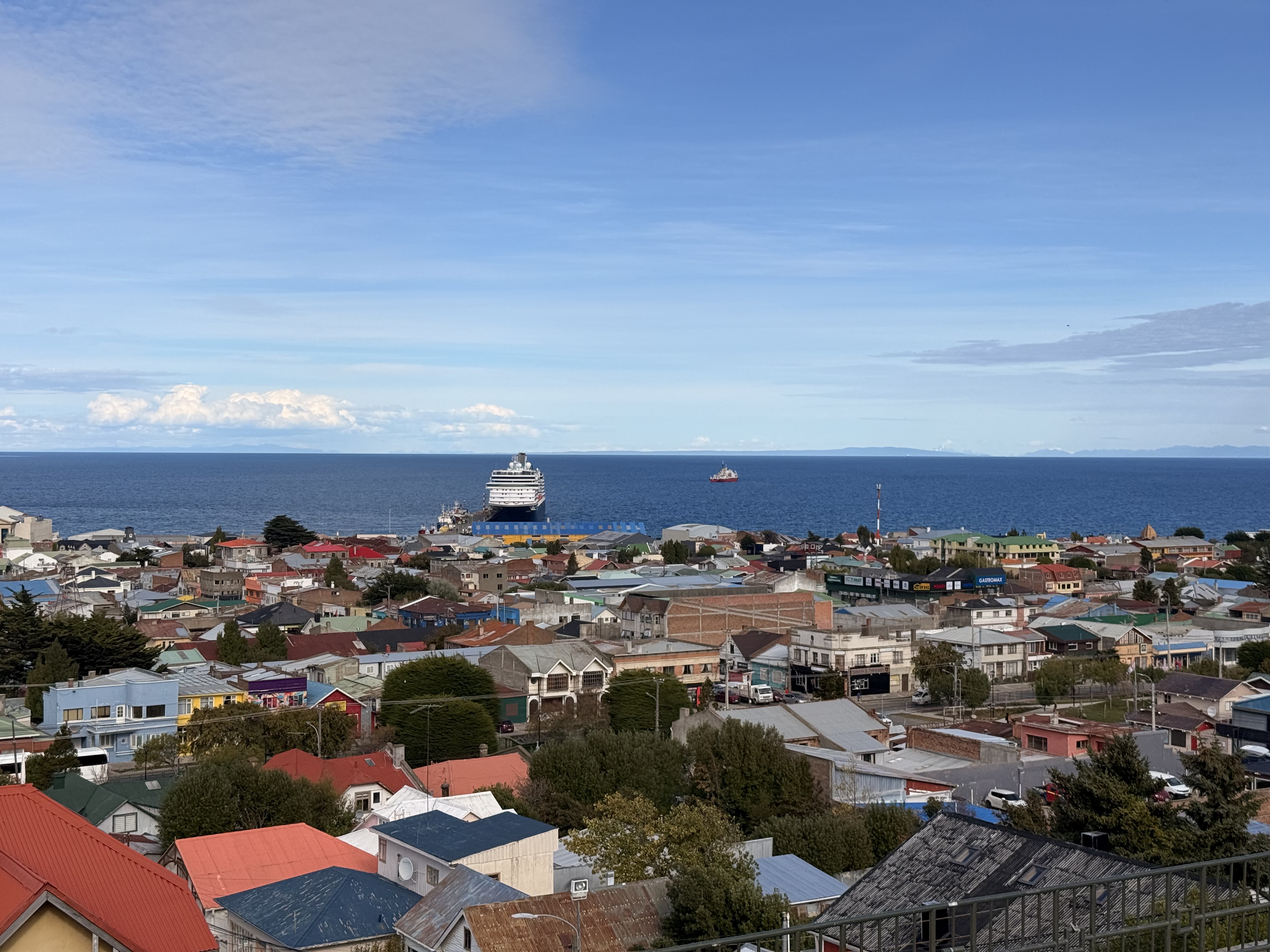 Aussicht auf Punta Arenas